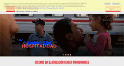 Desktop Screenshot of entreculturas.org
